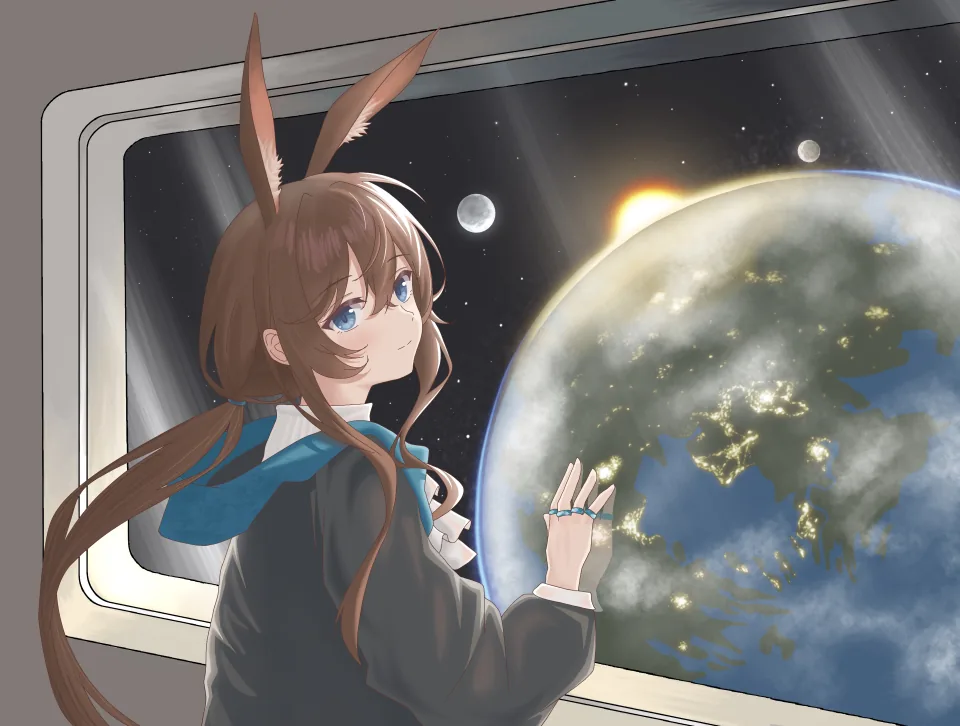 清晨光线中的 Terra